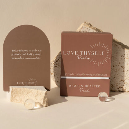 Broken Hearted Deck by Love Thyself Daily