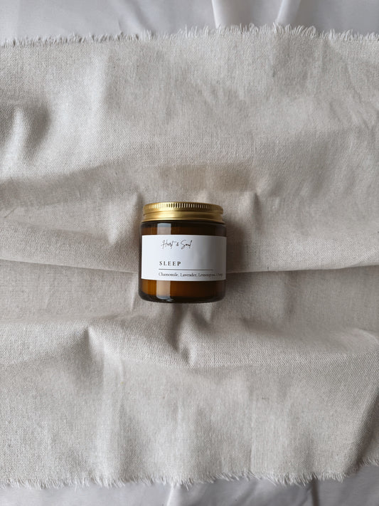 Soy Candle in Sleep Scent by Hart and Soul