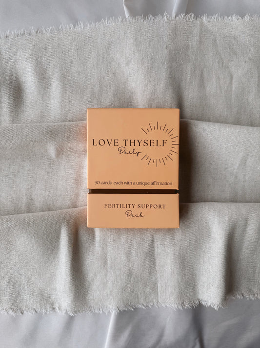 Fertility Affirmation Deck by Love Thyself Daily