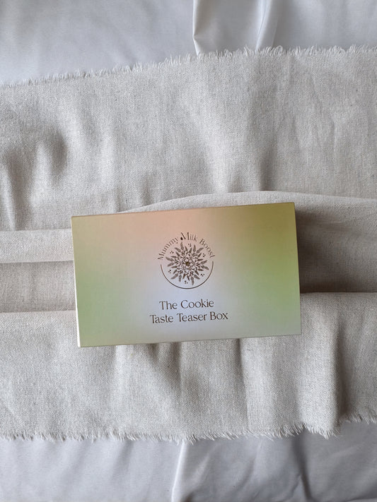 Lactation Cookie Taste Teaser Box by Mummy Milk Boost