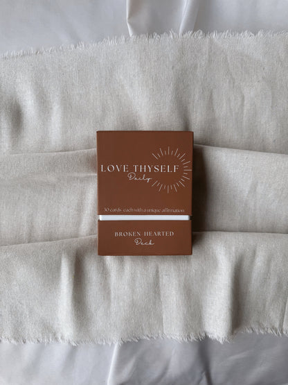 Broken Hearted Deck by Love Thyself Daily