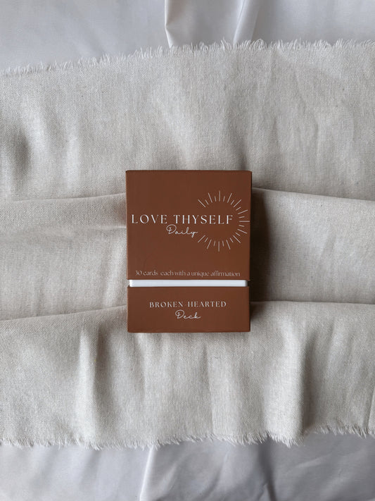 Broken Hearted Deck by Love Thyself Daily